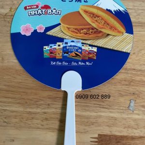 Quạt nhựa in offset UV chất lượng cao tại SÀN GÒN